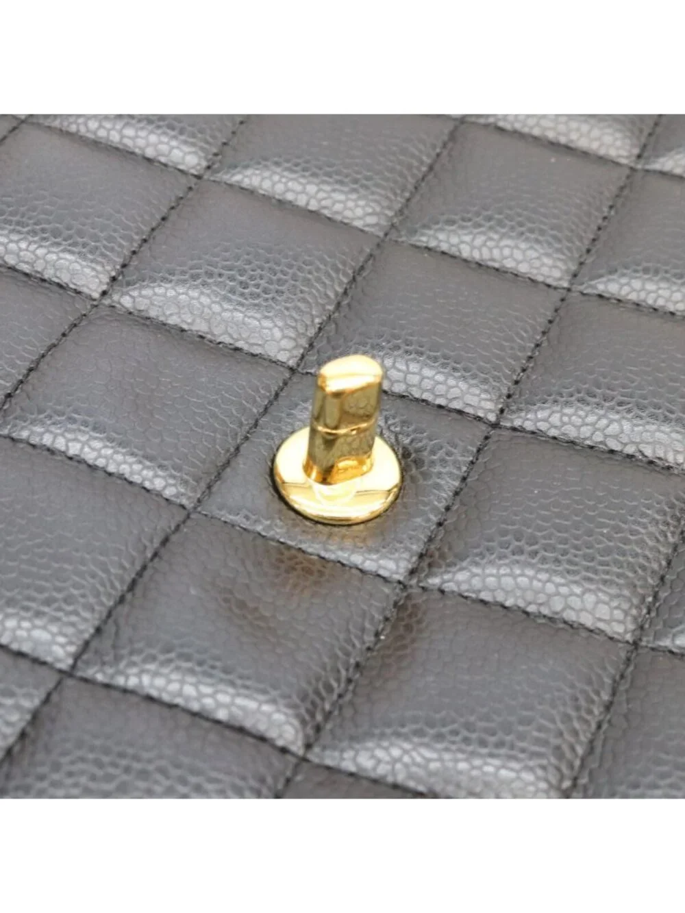 Chanel Black Caviar Single Maxi Quilted 30 Shoulder Bag